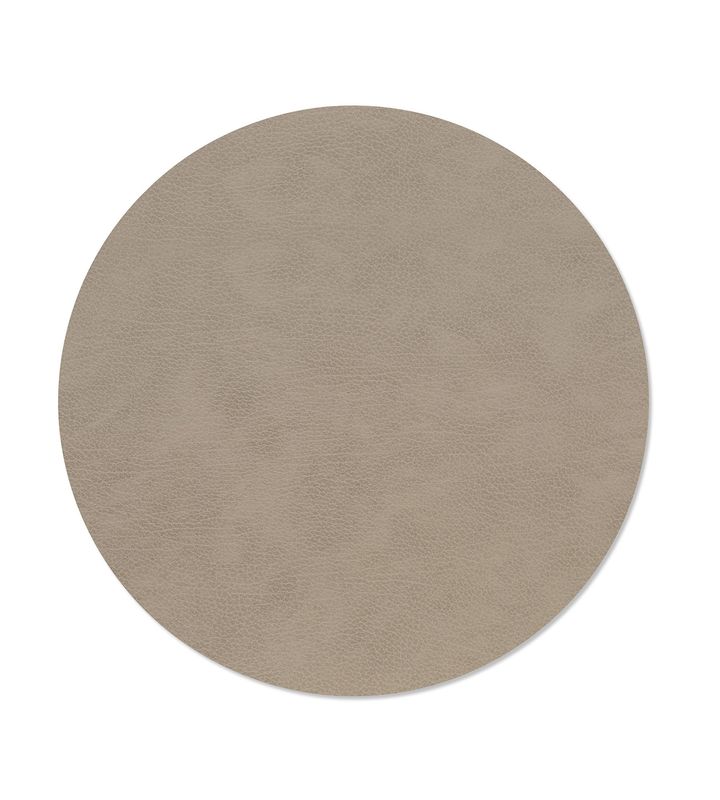 Tovaglietta Bull Circle Warm Grey 40 cm - Lind DNA