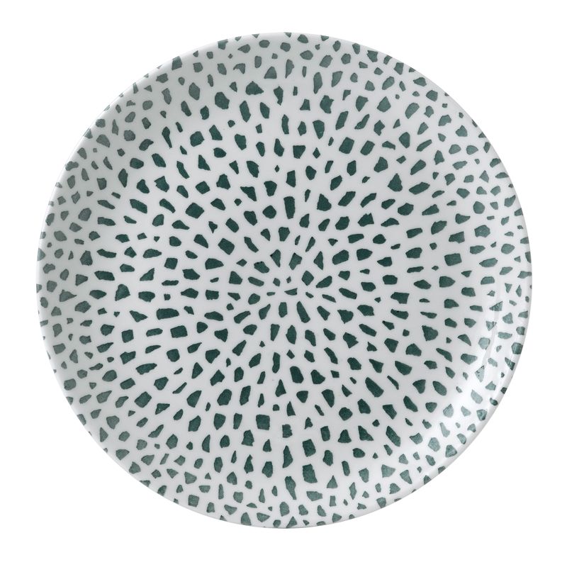 Piatto coupè 28.8 cm Terrazzo Green - Dudson
