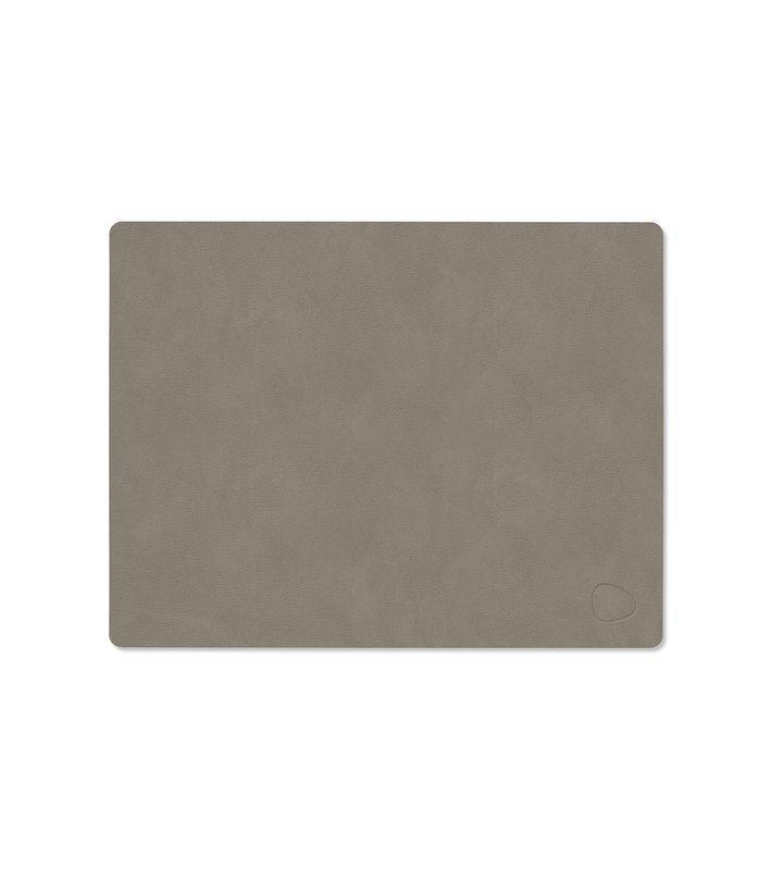 Tovaglietta Nupo Square Flint Grey 26,5x34,5 cm - Lind DNA