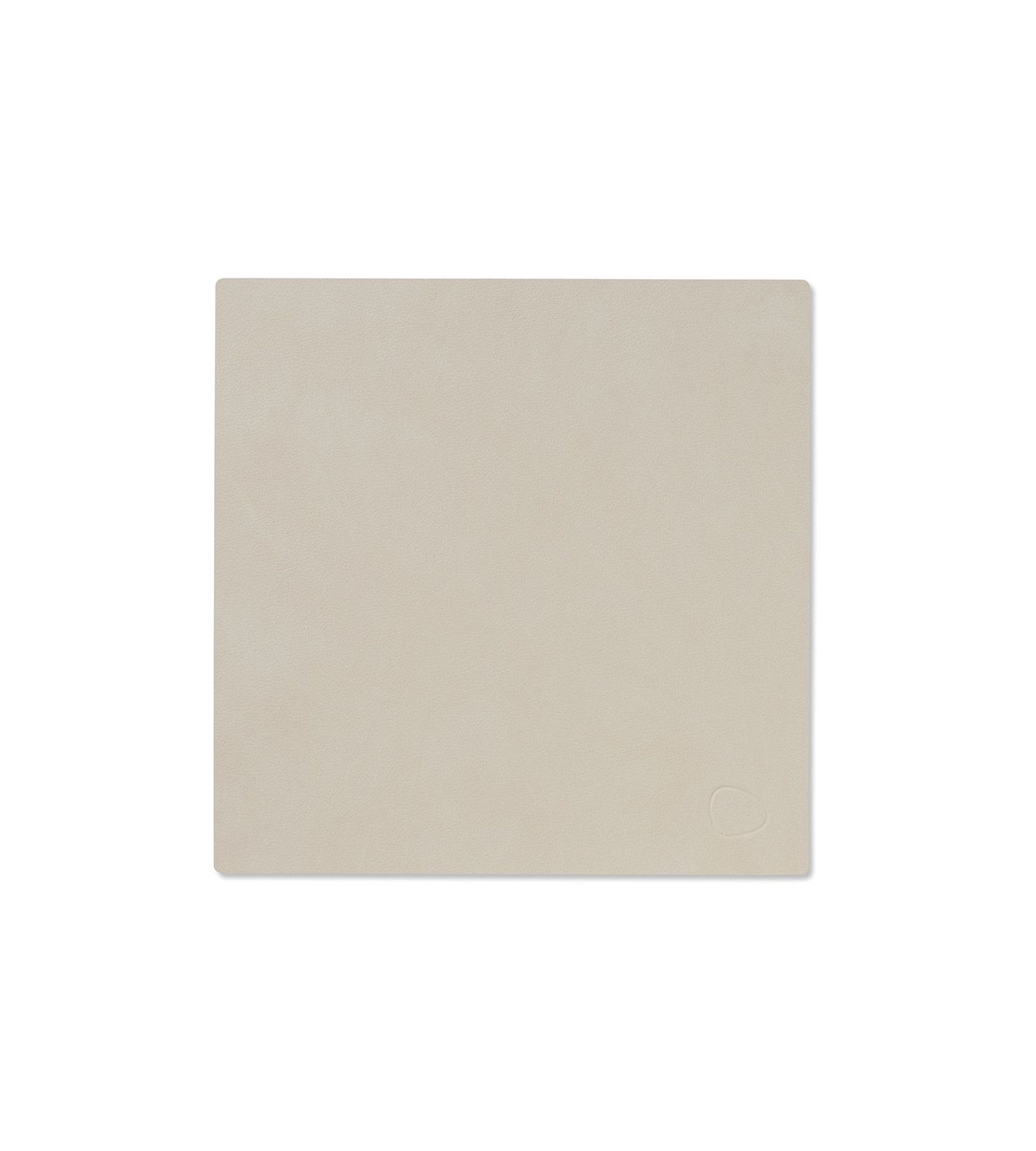 Tovaglietta Nupo Square Oyster White 28x28 cm - Lind DNA