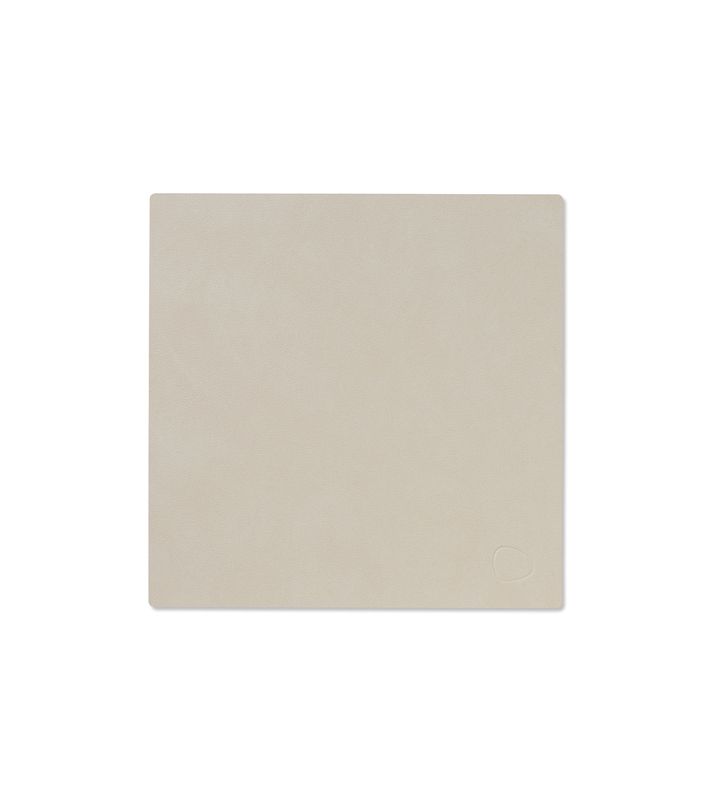 Tovaglietta Nupo Square Oyster White 28x28 cm - Lind DNA