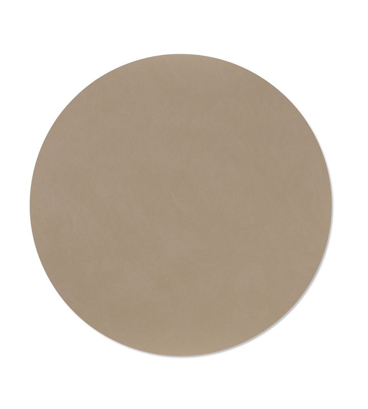Tovaglietta Nupo Circle Clay Brown 40 cm - Lind DNA