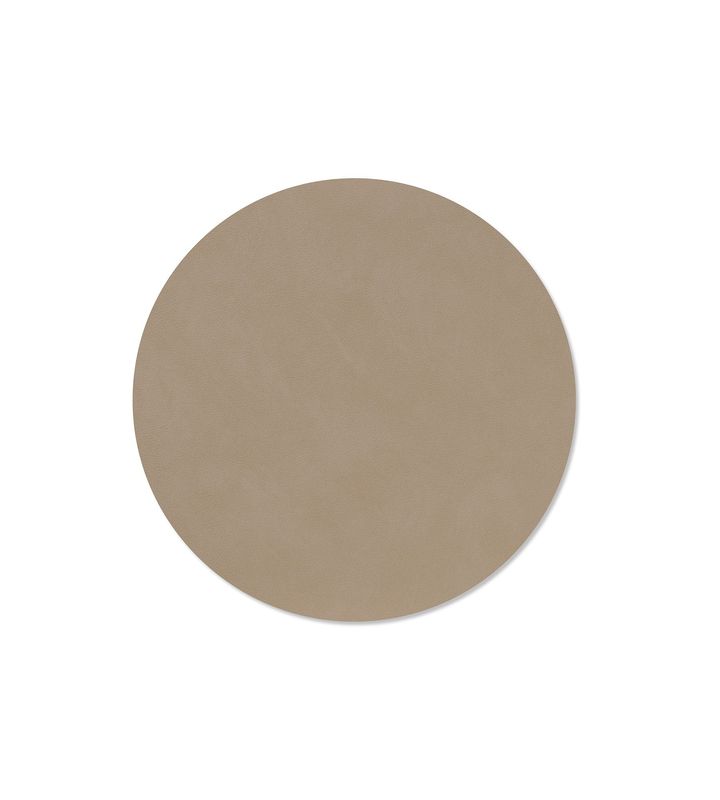 Tovaglietta Nupo Circle Clay Brown 30 cm - Lind DNA