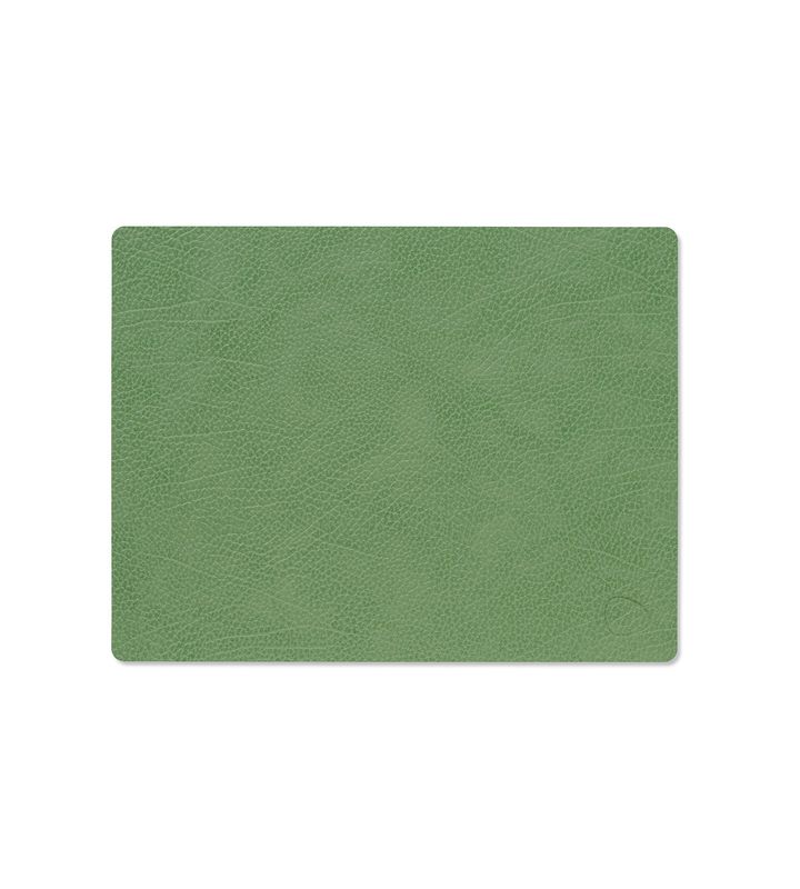 Tovaglietta Hippo Square Forest Green 26,5x34,5 cm - Lind DNA