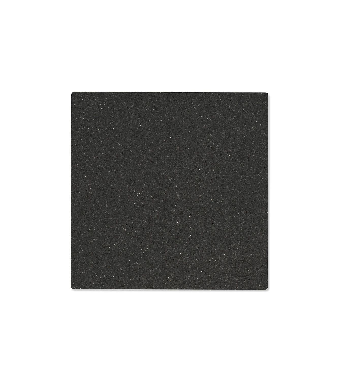 Tovaglietta Core Square Anthracite 28x28 cm - Lind DNA