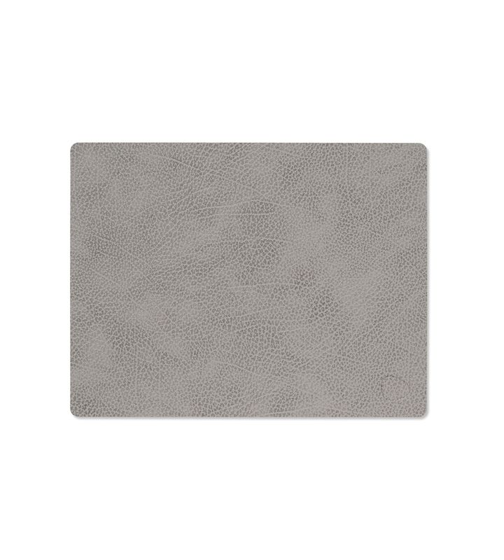 Tovaglietta Hippo Square Anthracite Grey 26,5x34,5 cm - Lind DNA