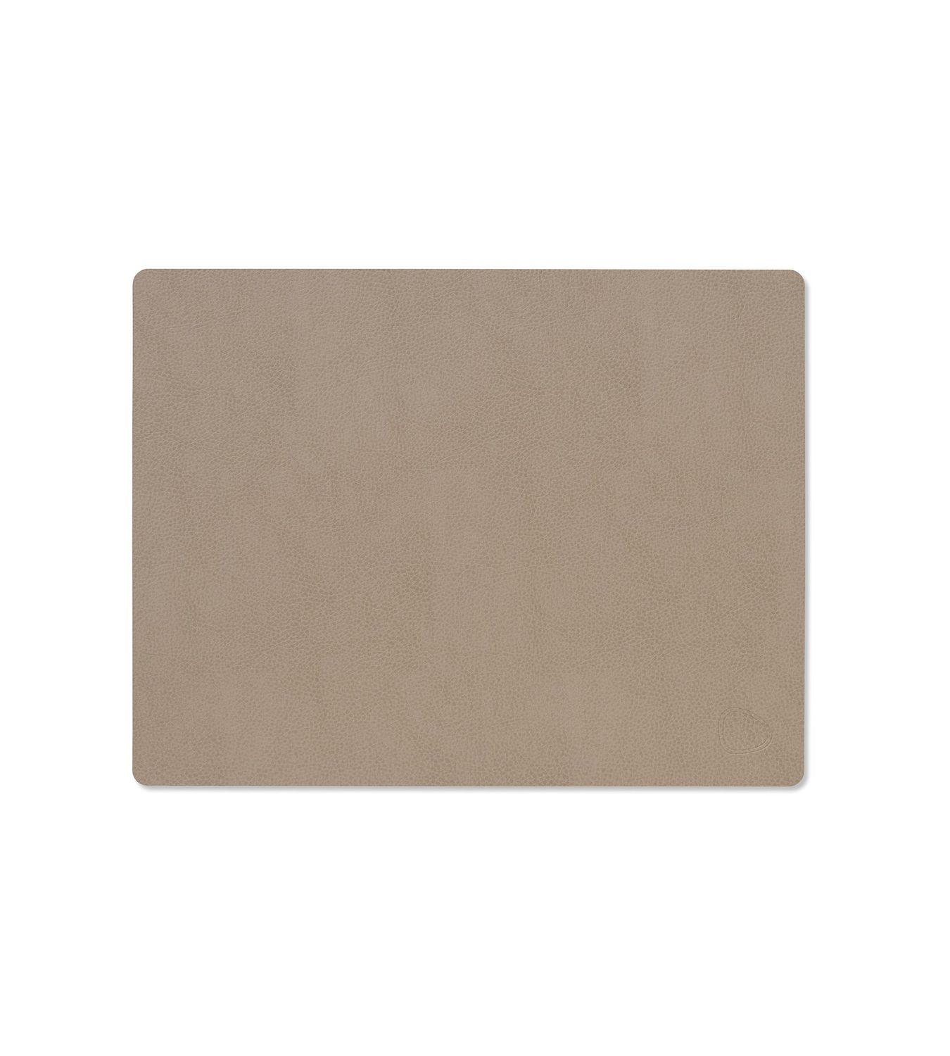 Tovaglietta Serene Square Mole Grey 26,5x34,5 cm - Lind DNA