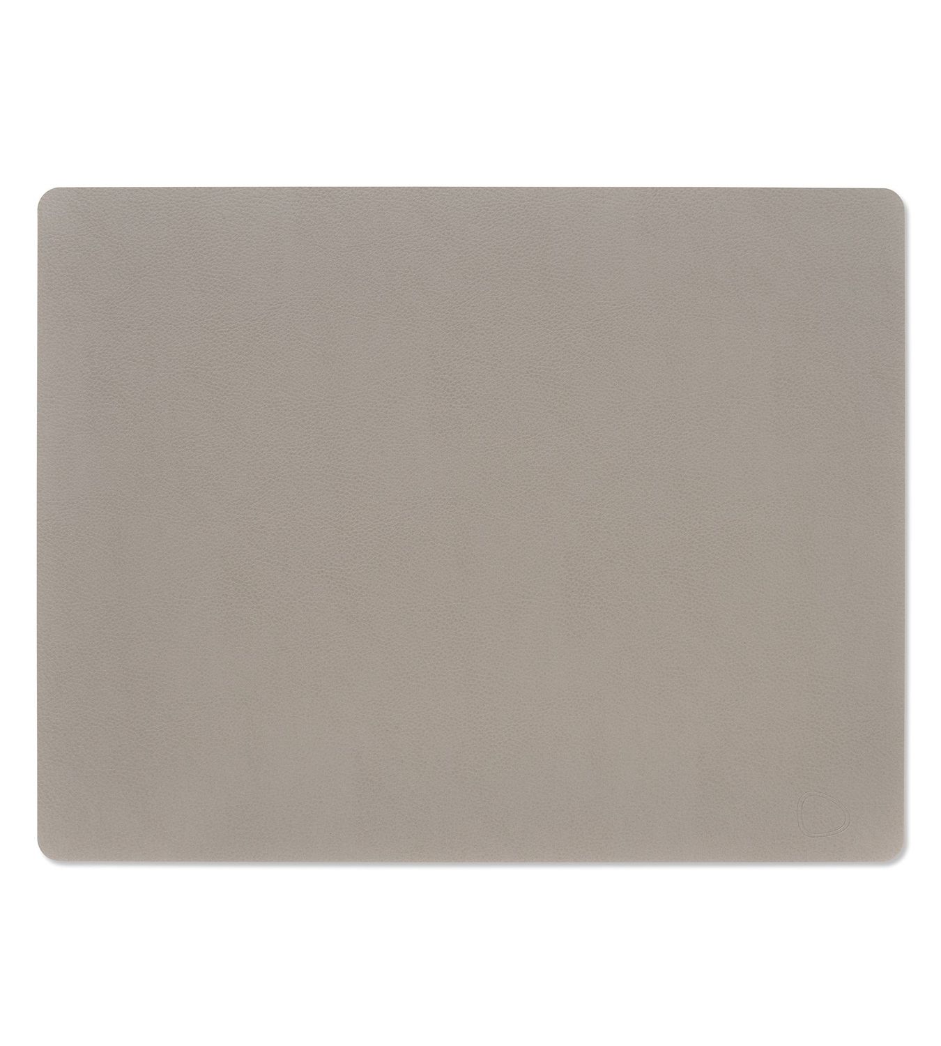 Tovaglietta Serene Square Ash Grey 35x45 cm - Lind DNA