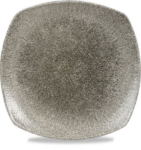 Piatto Quadrato 21,5 Cm Studio Prints Raku Quartz Black - Churchill