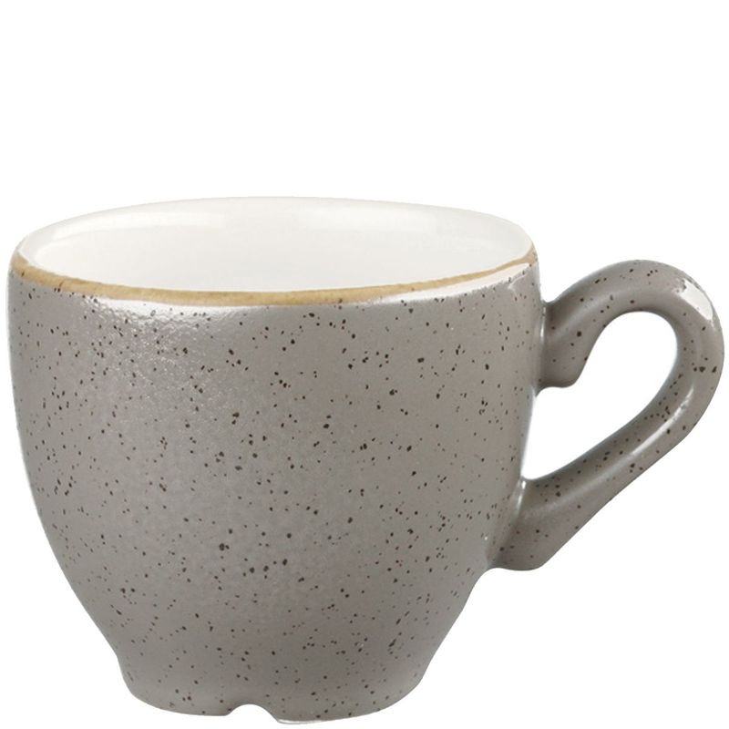 Tazzina Espresso 10 Cl Stonecast Peppercorn Grey - Churchill