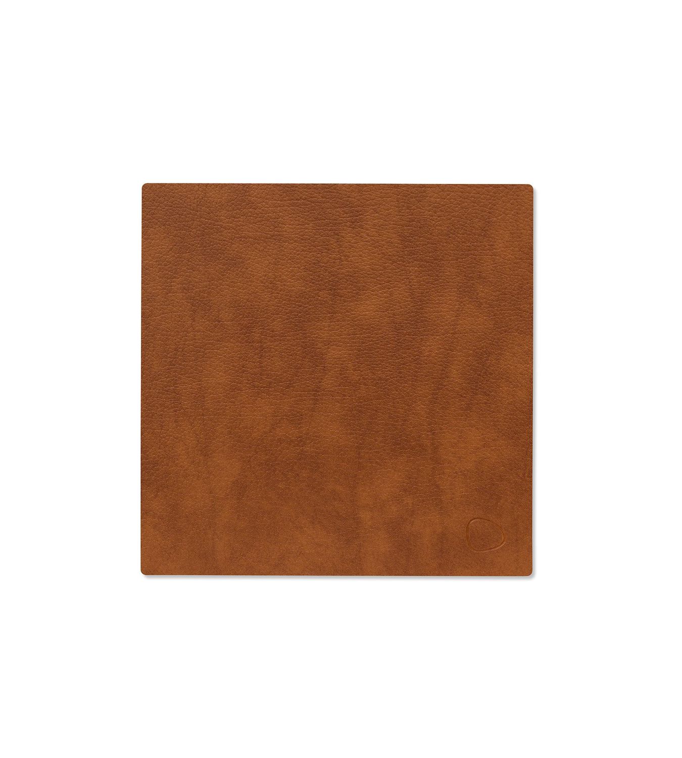 Tovaglietta Bull Square Cognac 28x28 cm - Lind DNA