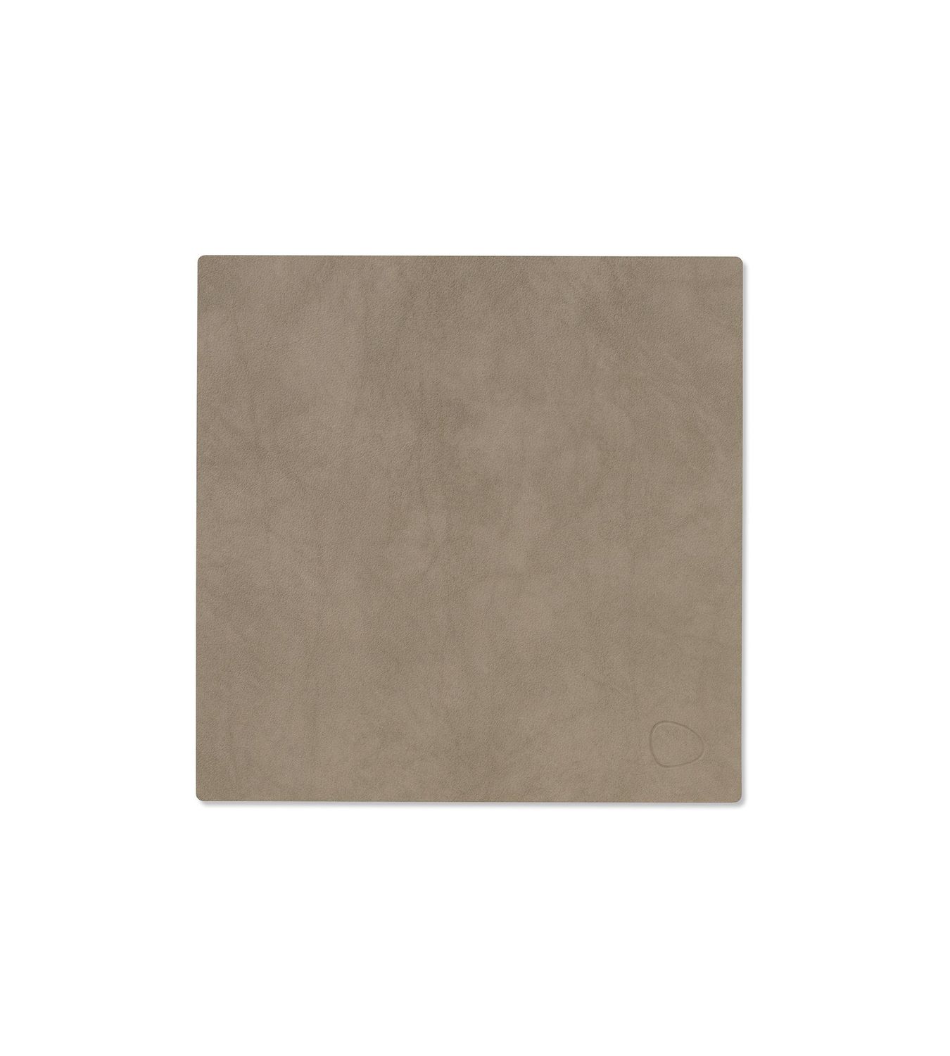 Tovaglietta Nupo Square Nomad Grey 28x28 cm - Lind DNA