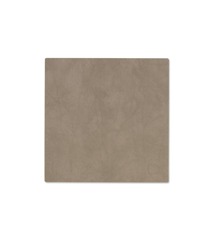 Tovaglietta Nupo Square Nomad Grey 28x28 cm - Lind DNA