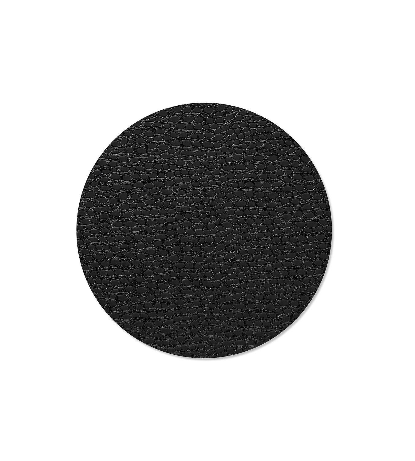 Tovaglietta Lace Circle Black 30 cm - Lind DNA