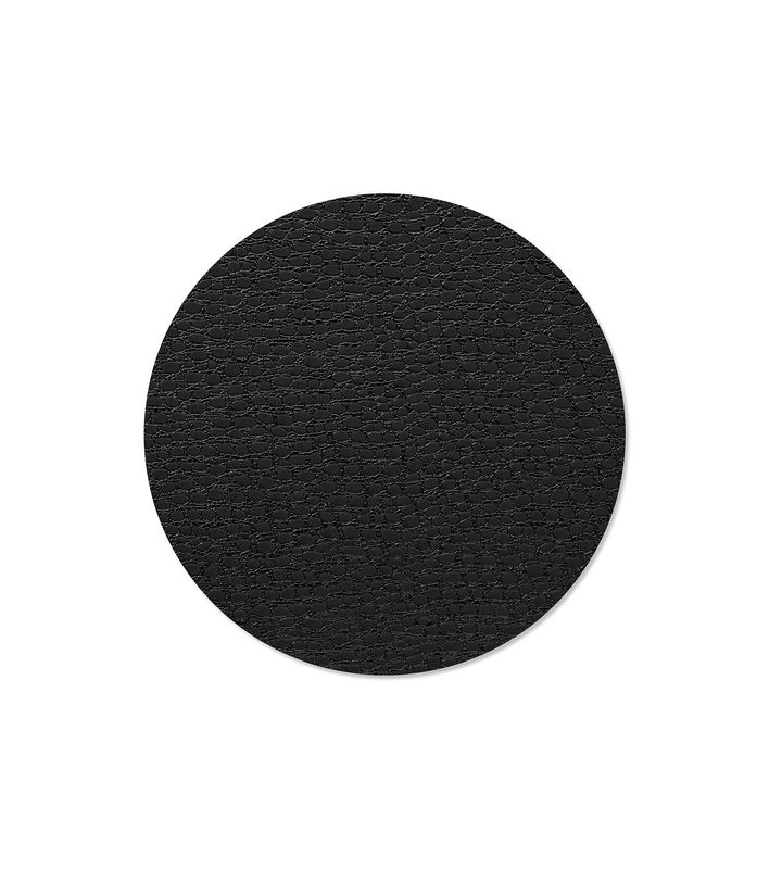 Tovaglietta Lace Circle Black 30 cm - Lind DNA