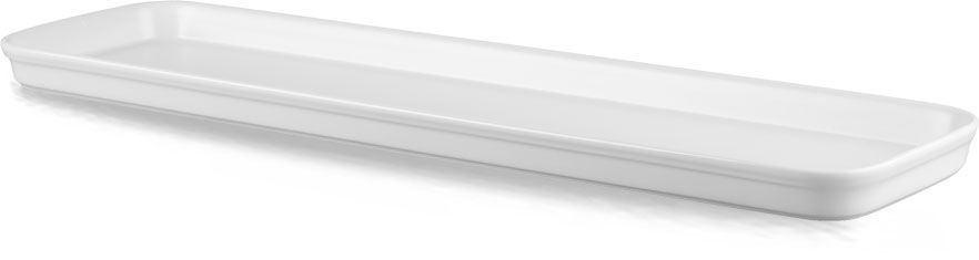 Pirofila Bassa 53 X 15 X 2,5 Cm Counter Serve White - Churchill