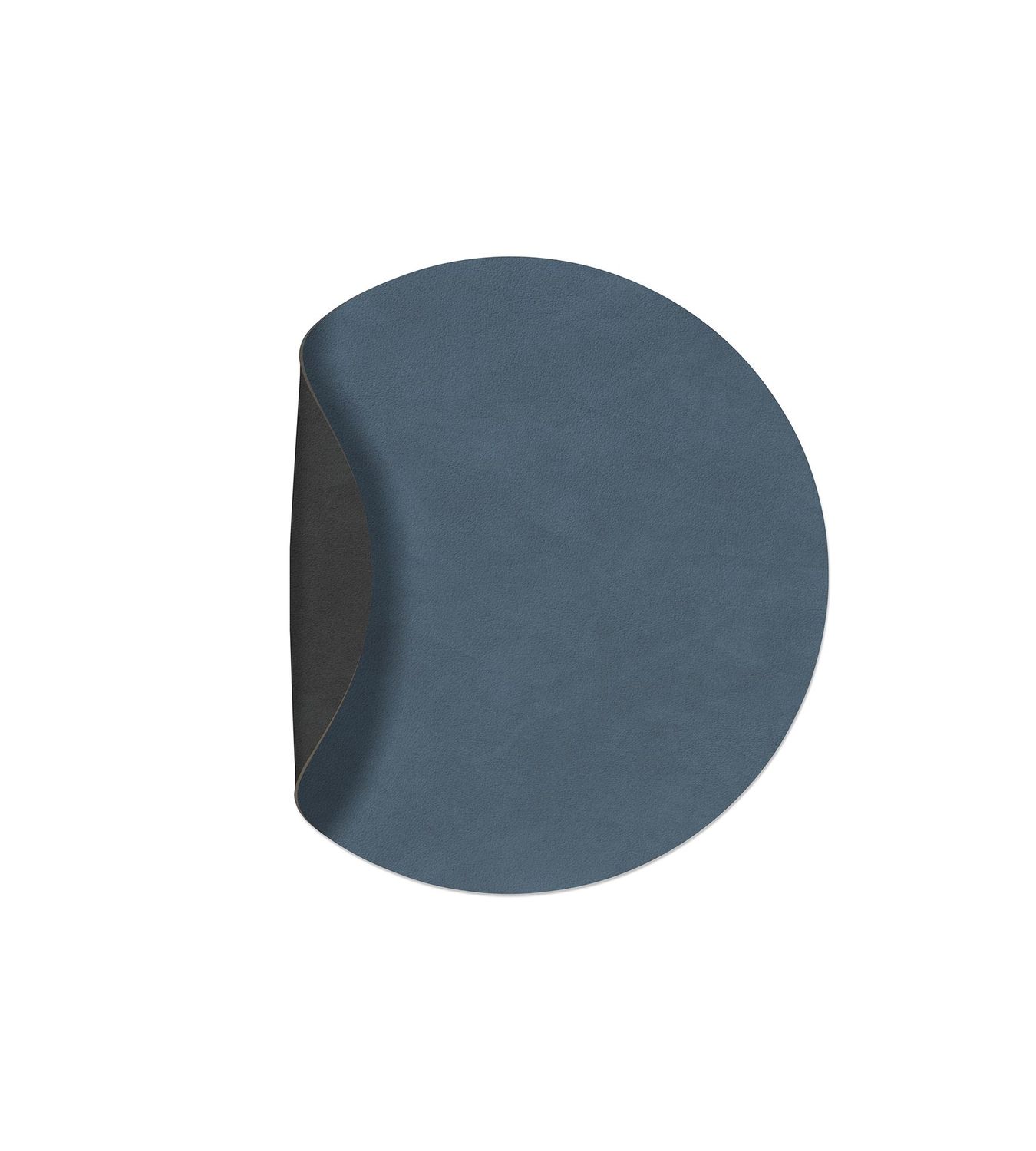 Tovaglietta Double Circle Nupo Dark Blue/ Nupo Black 30 cm - Lind DNA