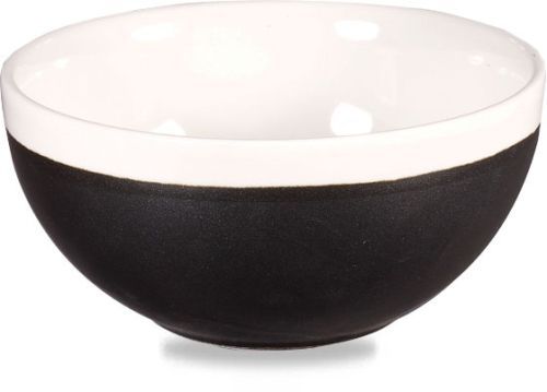 Ciotola 13,2 X 6,3 Cm Monochrome Onyx Black - Churchill