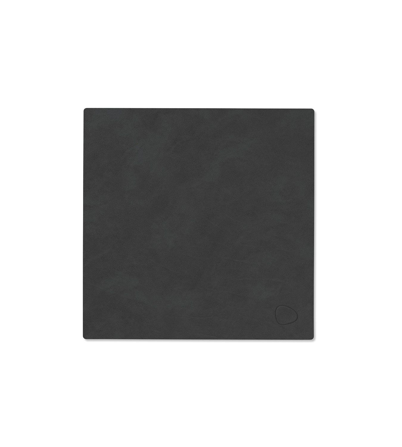 Tovaglietta Nupo Square Black 28x28 cm - Lind DNA