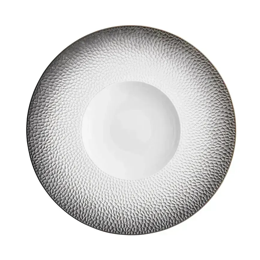 Piatto fondo gourmet 30 cm Collection L Fragment Noir - Degrenne