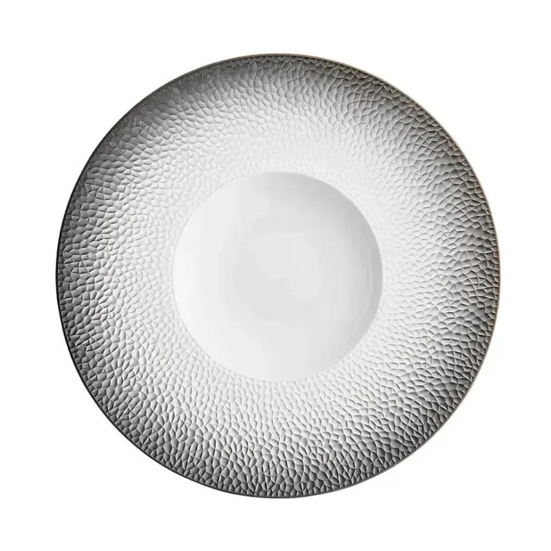 Piatto fondo gourmet 30 cm Collection L Fragment Noir - Degrenne
