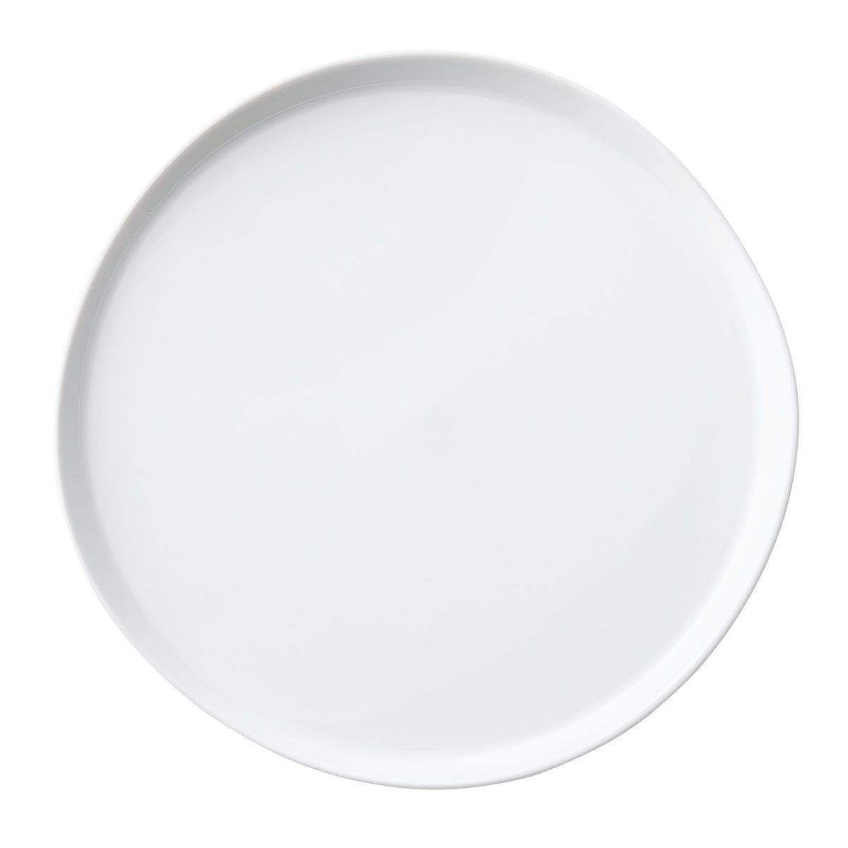 Piatto piano con bordo 26 cm Brume White Milk - Degrenne
