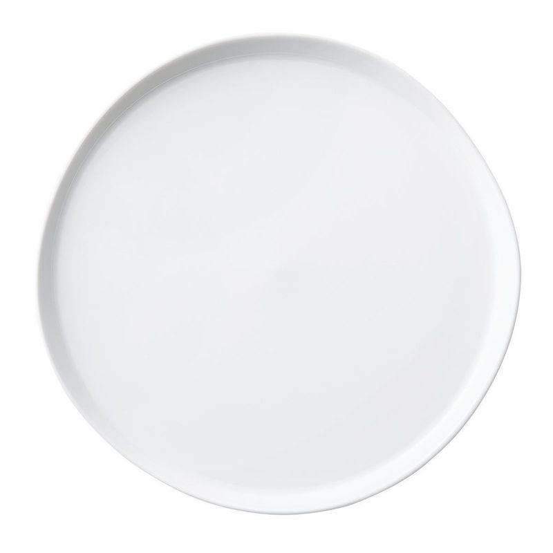 Piatto piano con bordo 26 cm Brume White Milk - Degrenne