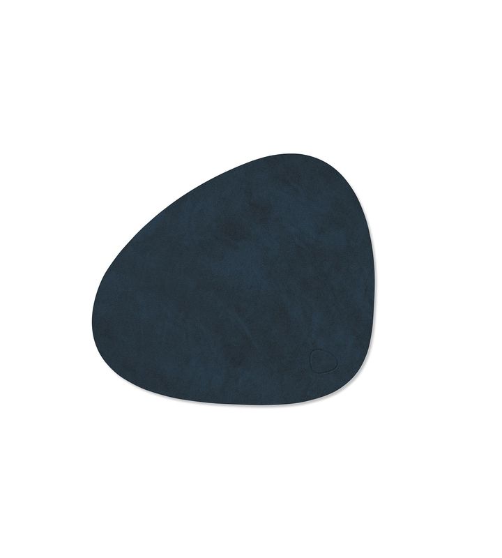 Tovaglietta Nupo Curve Midnight Blue 24x28 cm - Lind DNA