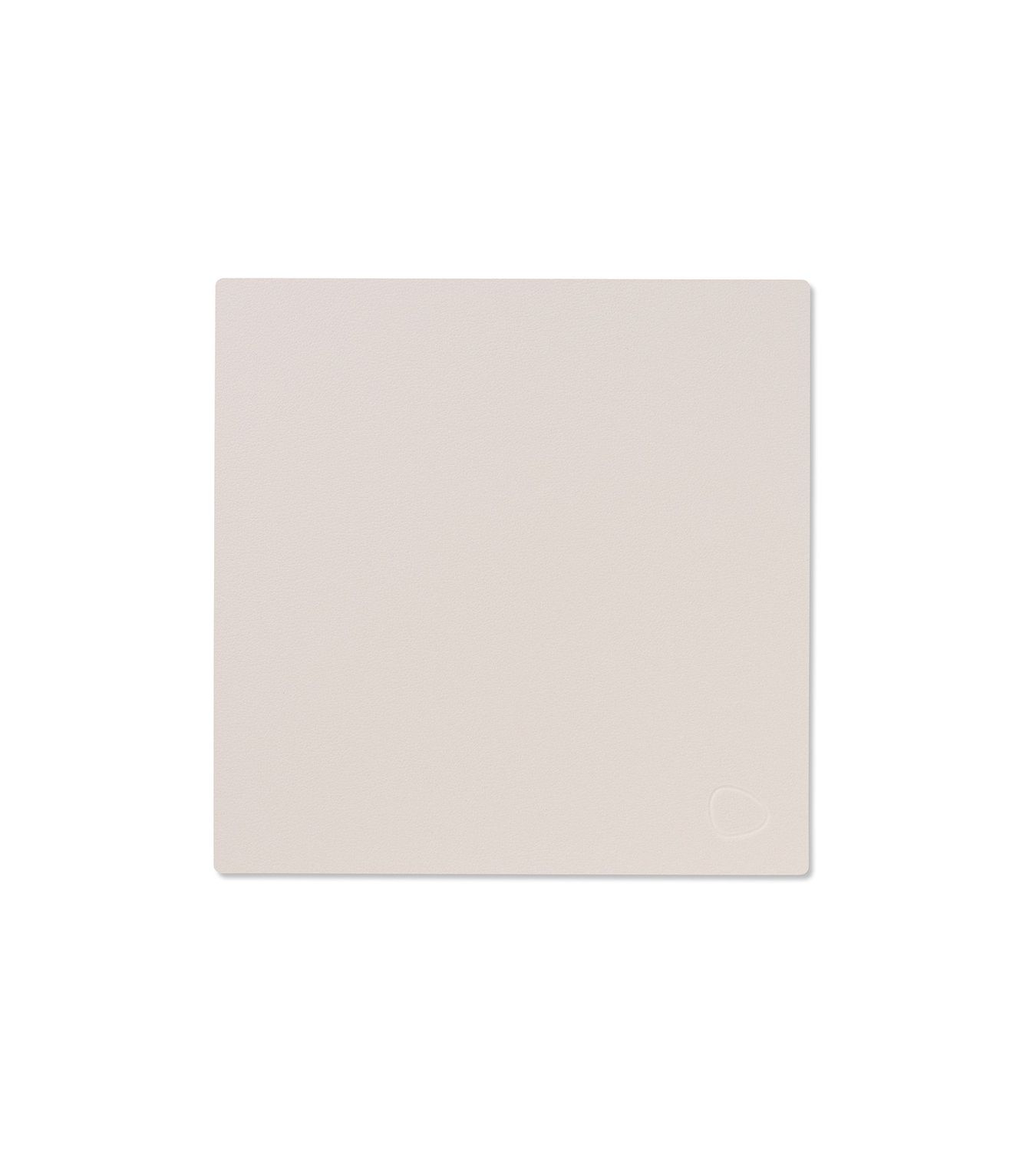 Tovaglietta Nupo Square Soft Nude 28x28 cm - Lind DNA
