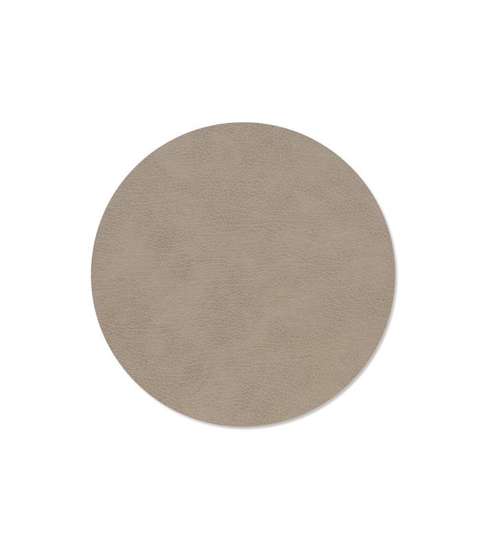 Tovaglietta Bull Circle Warm Grey 30 cm - Lind DNA