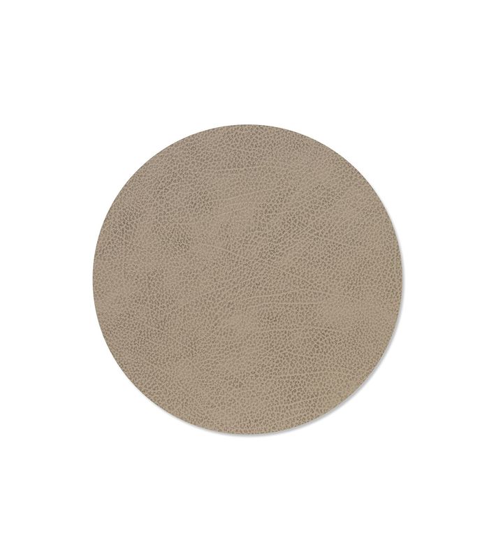 Tovaglietta Hippo Circle Warm Grey 30 cm - Lind DNA