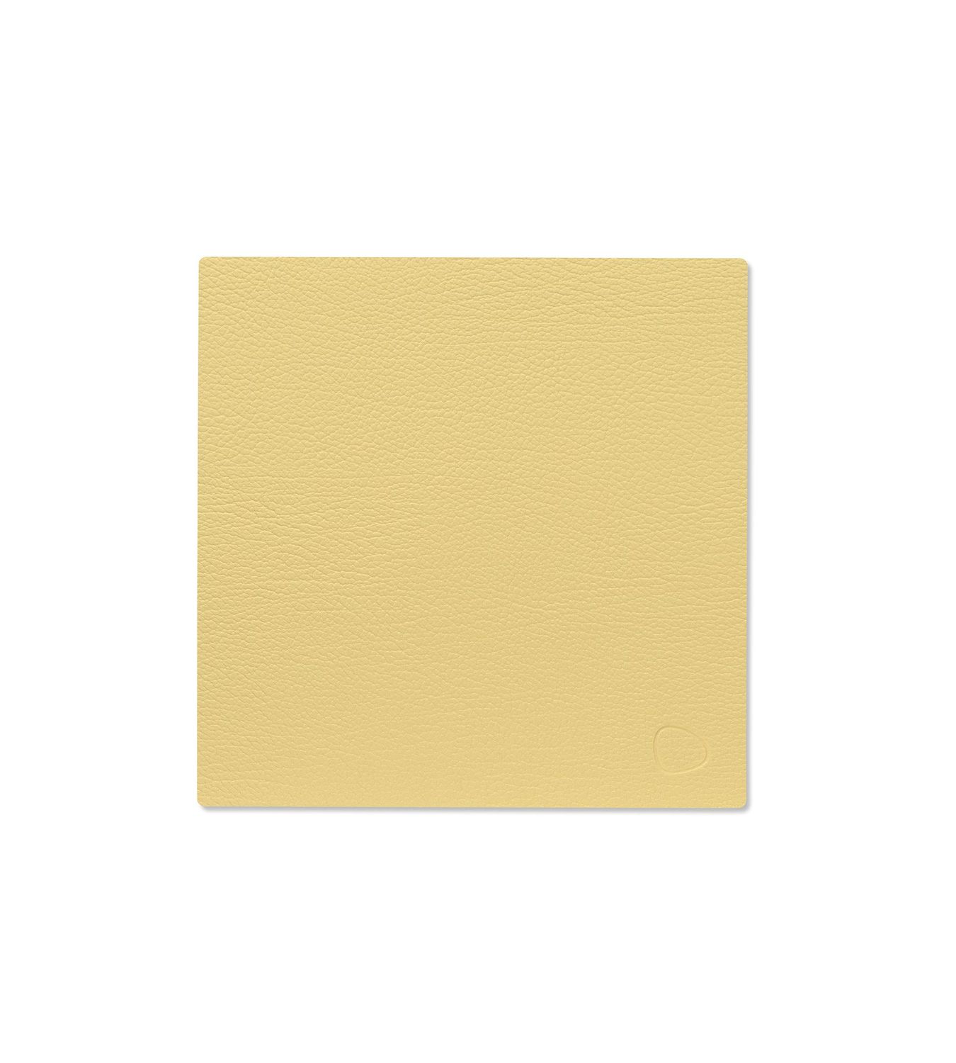 Tovaglietta Hippo Square Gold 28x28 cm - Lind DNA