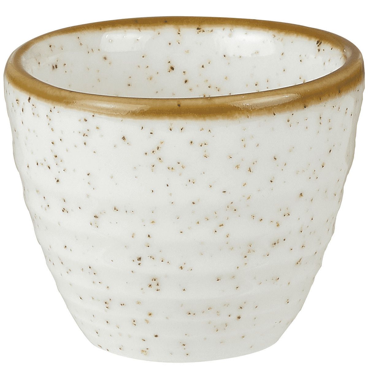 Ciotolina Salsa Ondulata Stonecast Barley White - Churchill