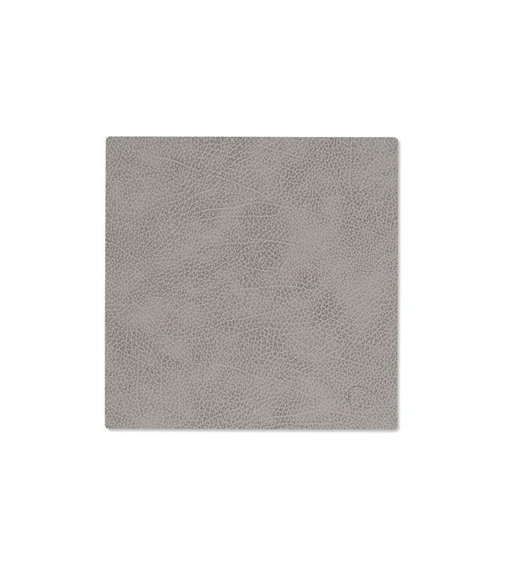 Tovaglietta Hippo Square Anthracite Grey 28x28 cm - Lind DNA