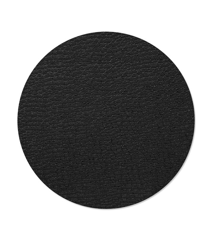 Tovaglietta Lace Circle Black 40 cm - Lind DNA