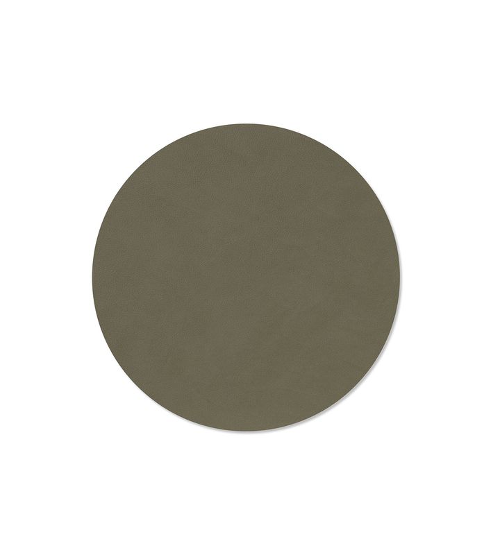 Tovaglietta Nupo Circle Army Green 30 cm - Lind DNA