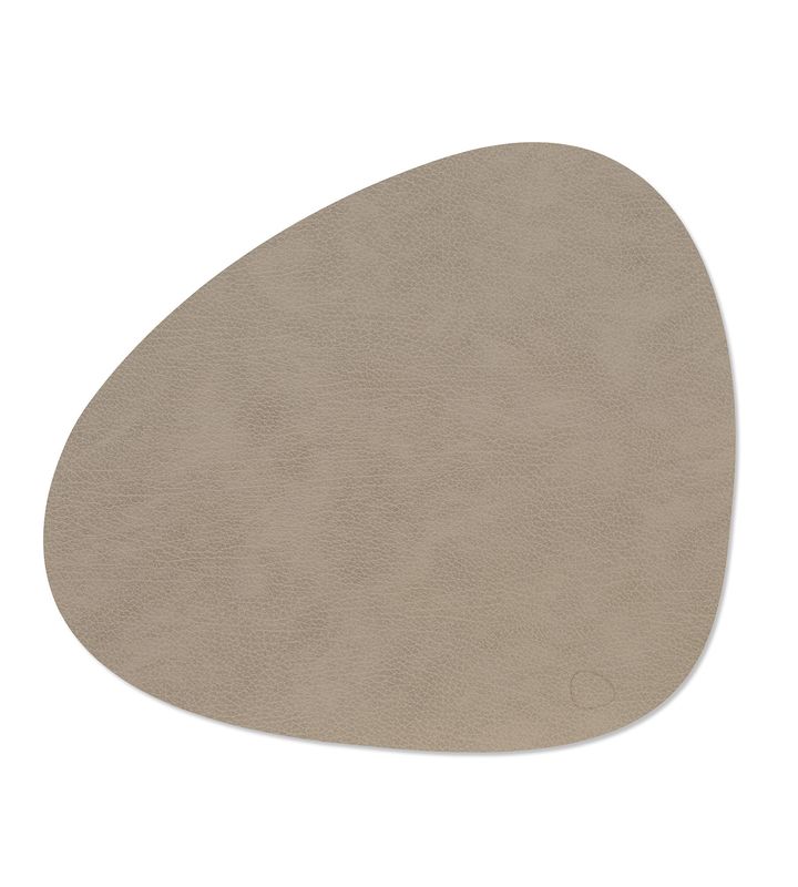 Tovaglietta Bull Curve Warm Grey 37x44 cm - Lind DNA
