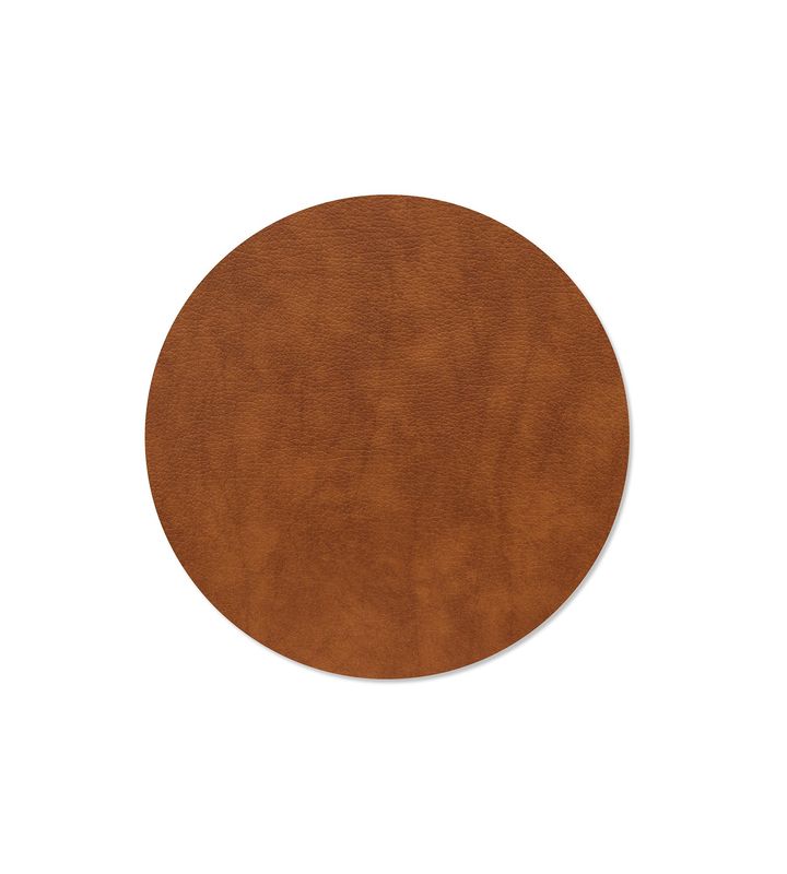 Tovaglietta Bull Circle Cognac 30 cm - Lind DNA