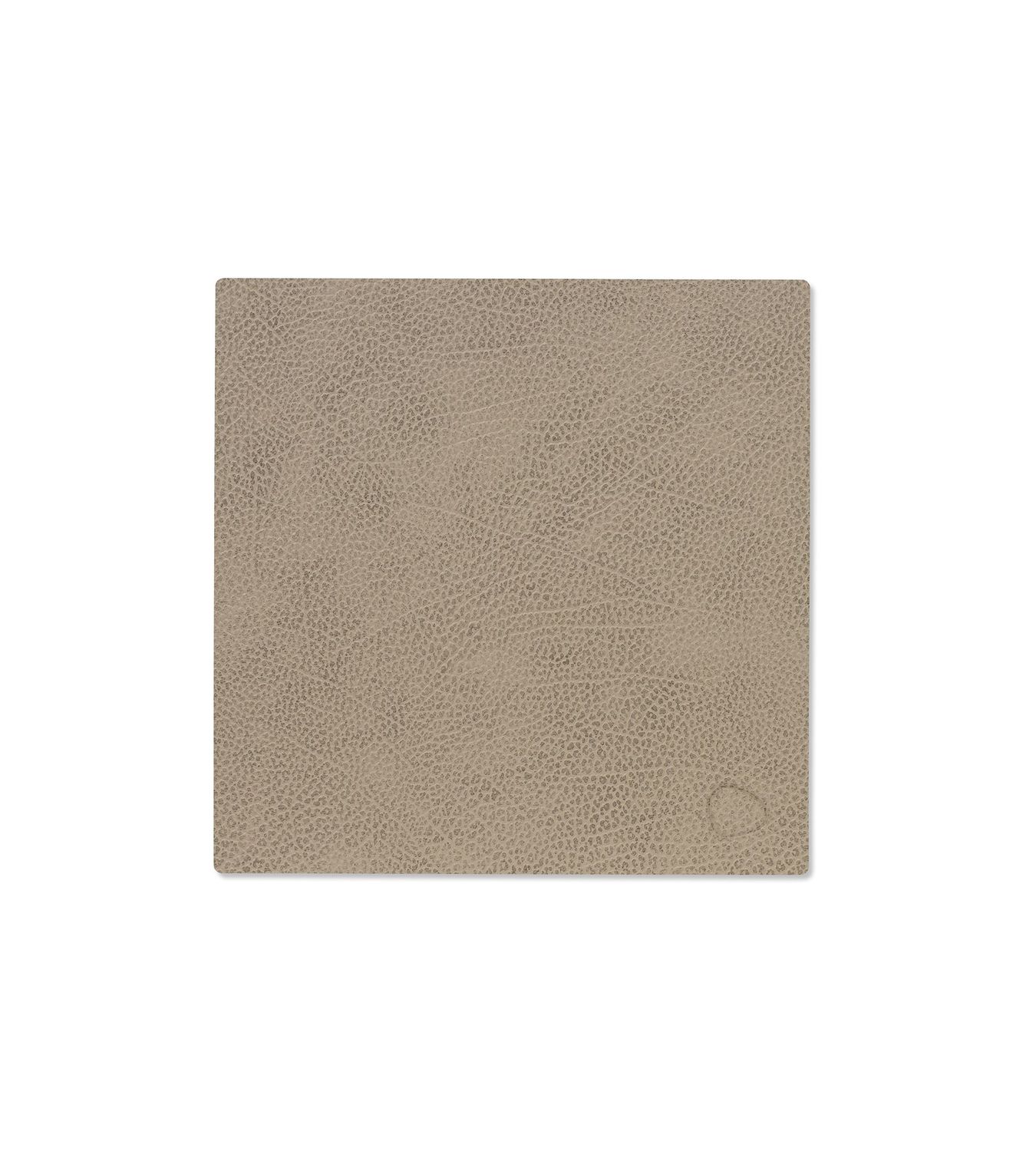 Tovaglietta Hippo Square Warm Grey 28x28 cm - Lind DNA