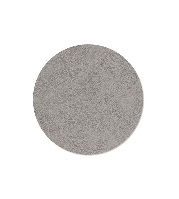Tovaglietta Hippo Circle Anthracite Grey 30 cm - Lind DNA