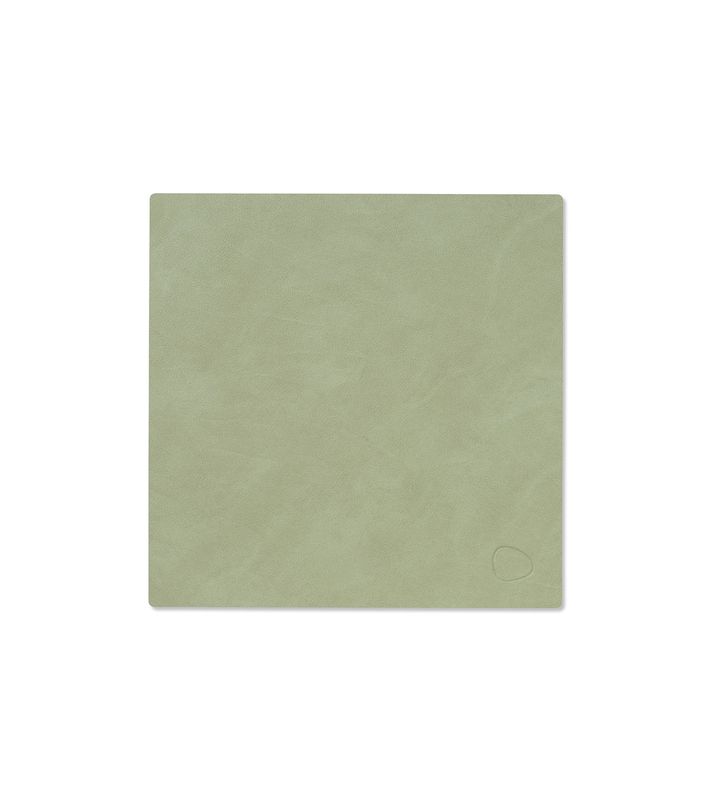Tovaglietta Nupo Square Olive Green 28x28 cm - Lind DNA