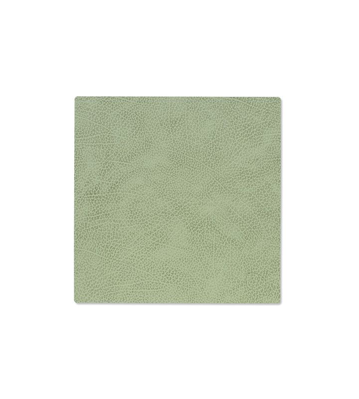 Tovaglietta Hippo Square Olive Green 28x28 cm - Lind DNA
