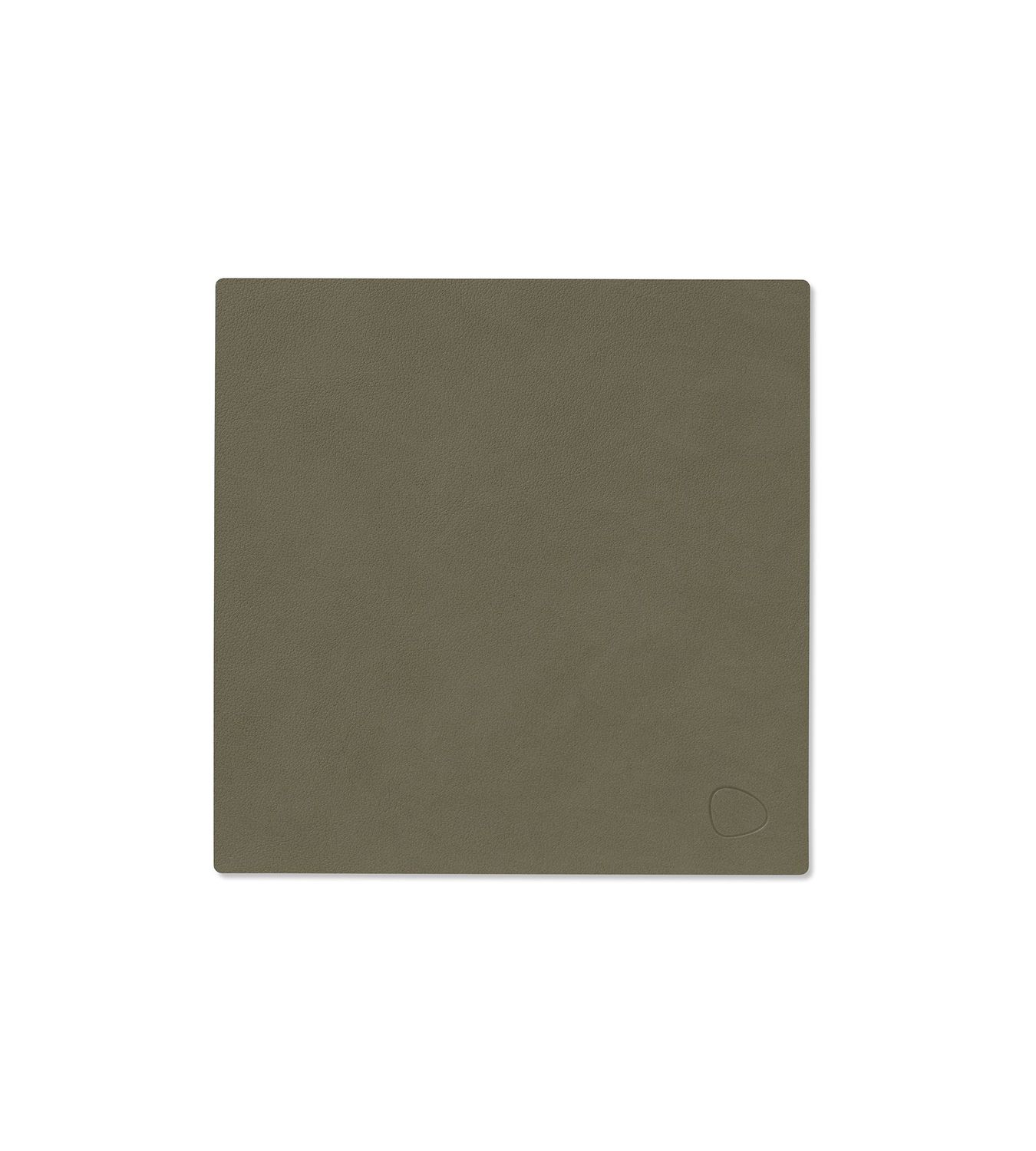 Tovaglietta Nupo Square Army Green 28x28 cm - Lind DNA