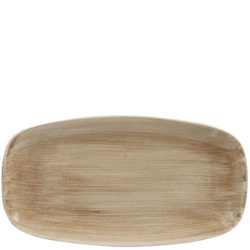 Piatto Oblungo 35,5 X 18,9 Cm Stonecast Patina Antique Taupe - Churchill