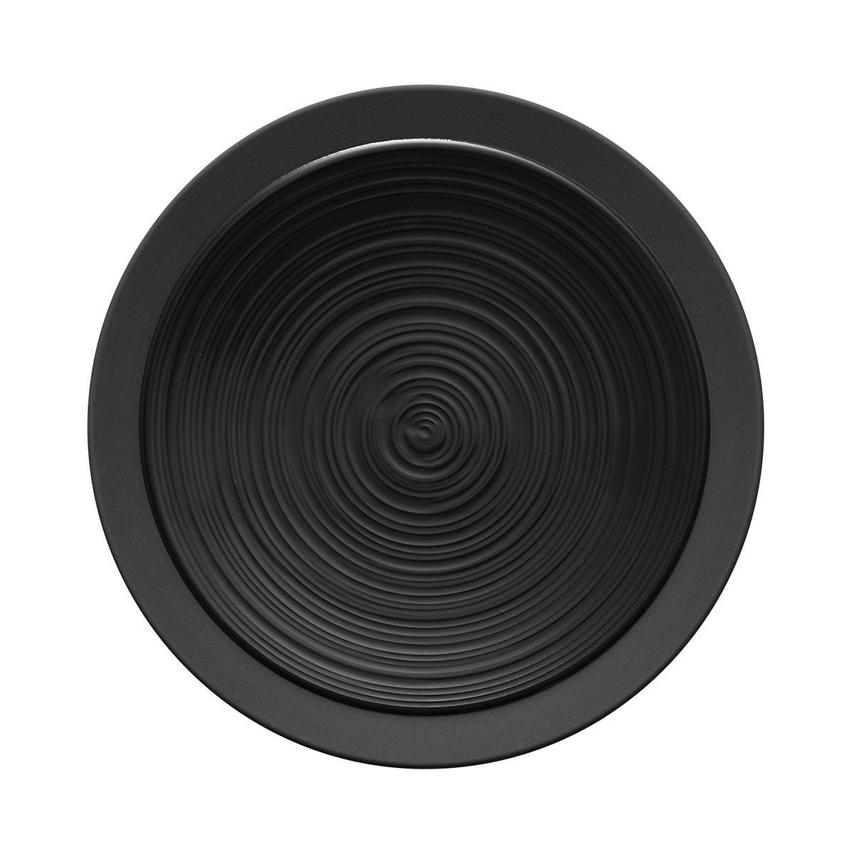 Piatto piano 23 cm Black Onyx Bahia - Degrenne