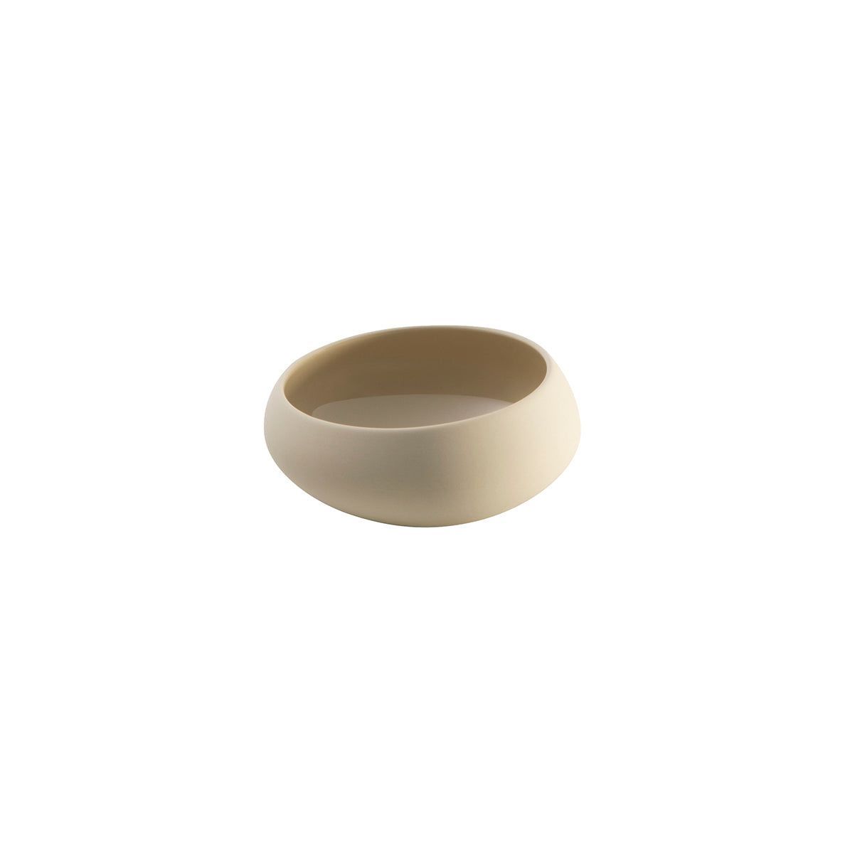 Cocotte con bordo inclinato 12 cm Beige Dune - Degrenne