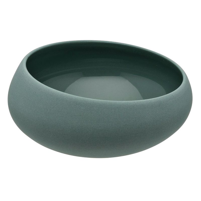 Coccotte con bordo inclinato 12 cm Green Clay - Degrenne