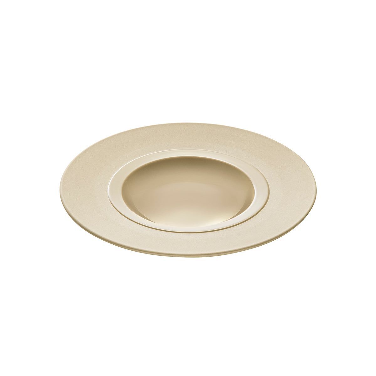 Piatto fondo gourmet 23 cm Beige Dune Bahia - Degrenne