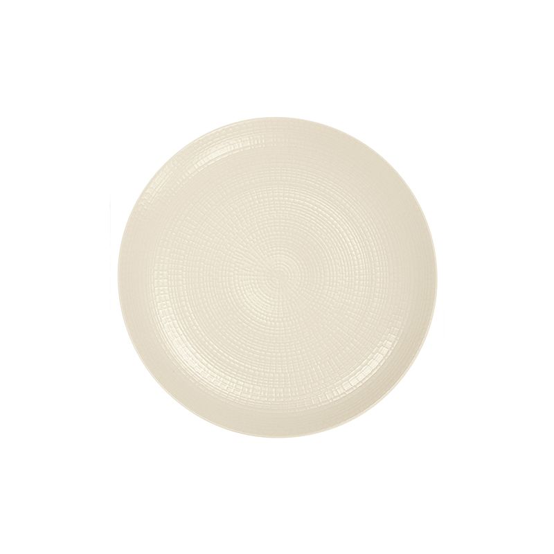 Piatto piano 28 cm Kaolin Modulo Nature - Degrenne