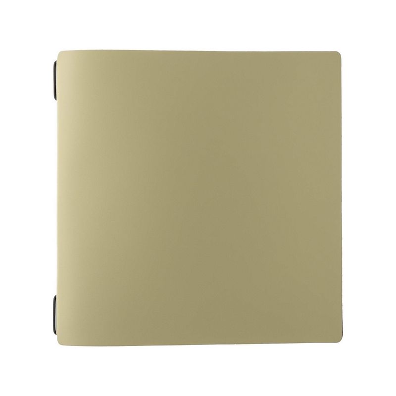 Porta Menu Quadrato 23x23,1 cm Con 2 Buste Portofino Salvia Con Elastico Nero - Dag Style